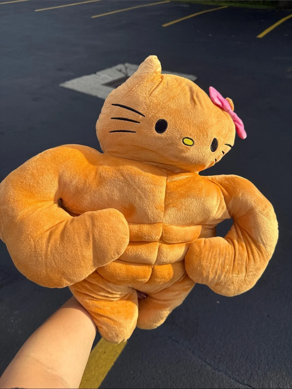 Muscle Kitty tan skin